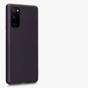 Fioletowe silikonowe etui Kwmobile do Samsunga Galaxy S20 FE - Kontakty telefoniczne