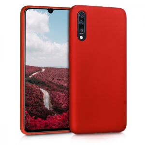 kwmobile Samsung Galaxy A70 Red Silicone Case - Phone Case