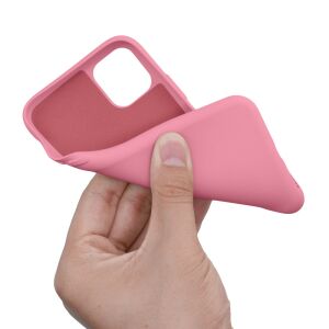 Hülle für Apple iPhone 11, Silikon, rosa, 50791.212