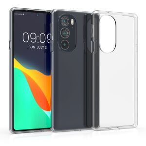 kwmobile Motorola Edge 30 Pro clear case on phone - Phone Case