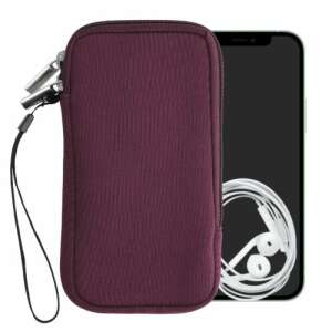 kwmobile Universal Neoprene Phone Case XL - 6.8 inch, Purple - Phone Case