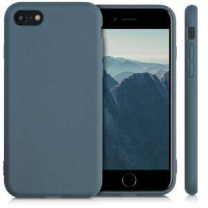 Tok Apple iPhone 8 / iPhone 7 / iPhone SE 2 niebieskie silikonowe etui - Kontakty telefoniczne