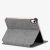 KWmobile iPad Mini 6 (2021) Grey Textile Case Stand View