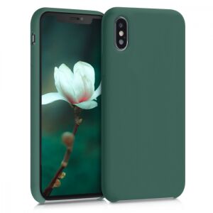 kwmobile iPhone XS Forest Green Silicone Case - Nonbrand Phone Case