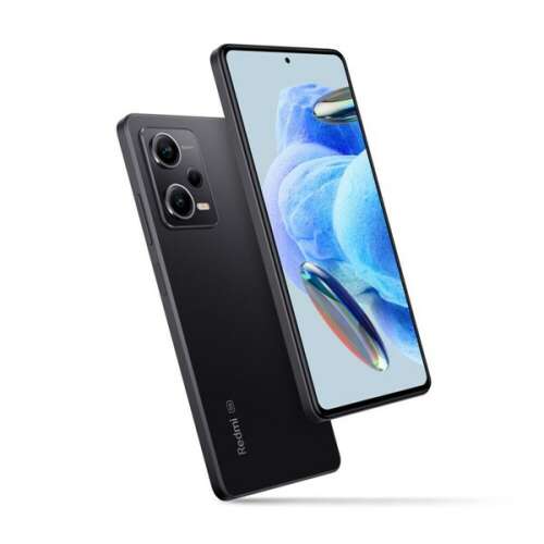 Xiaomi Redmi Note 12 Pro 5G 128 GB 6 GB RAM Dual SIM Mobiltelefon, Fekete (MZB0D2YEU) 