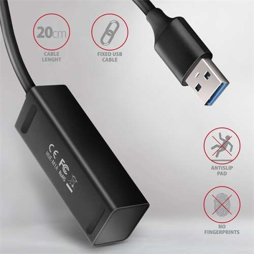 Axagon HUE-M1A 4 Port USB3.0 Mini-HUB (HUE-M1A) 81538041