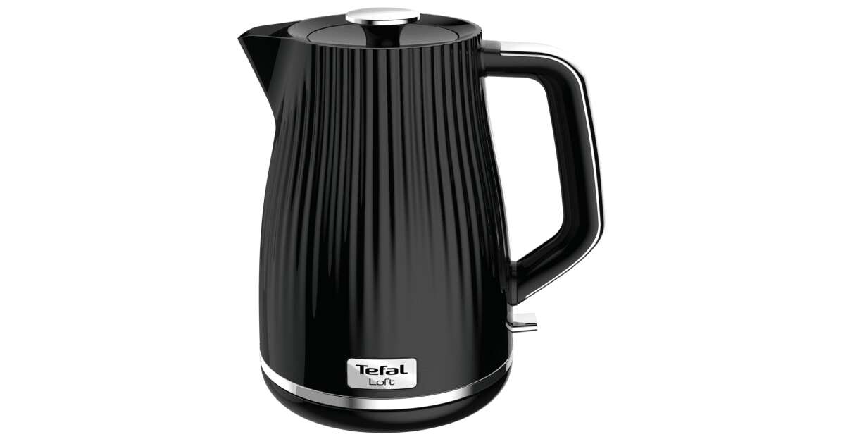 Tefal KO250830 Loft 1,7l fekete vízforraló | Pepita.hu