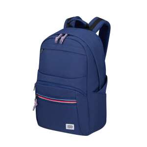 Rucsac American Tourister Upbeat Notebook 15,6 inci, bleumarin, vedere din unghi - Rucsacuri pentru laptop