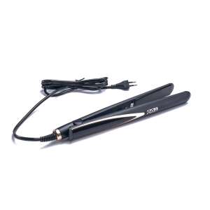 TOO HS-106BG Haarglätter, schwarz und gold, mit Kabel - Haarglätter