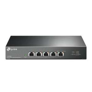 TP-Link TL-SX105 5-portový 10G Multi-Gigabit stolný/rackmount switch, predný pohľad - TP-Link