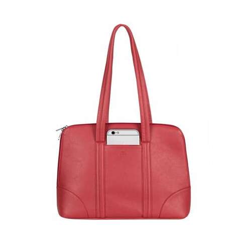 RivaCase - 8992 (PU) Lady"s Laptop Bag 14" and MacBook Pro 16" Red