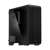 Zalman S2 TG Mid Tower PC Case, Black, Tempered Glass Side Panel, Angled View