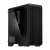 Zalman S2 TG Mid Tower PC Case, Black, Tempered Glass Side Panel, Angled View