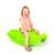 Balansoar crocodil verde pentru trei persoane, leagăn - 101 x 46 x 33 cm 51439768