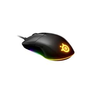 Mysz gamingowa SteelSeries Rival 3, czarna, z podświetleniem RGB - Steelseries