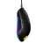Widok z boku myszy gamingowej SteelSeries Rival 3, czarnej, z podświetleniem RGB