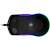 Widok z góry na mysz gamingową SteelSeries Rival 3, czarną, z podświetleniem RGB