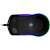 Widok z góry na mysz gamingową SteelSeries Rival 3, czarną, z podświetleniem RGB