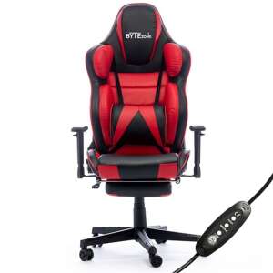 ByteZone HULK masszázs gaming szék - fekete-piros - BZ5963R