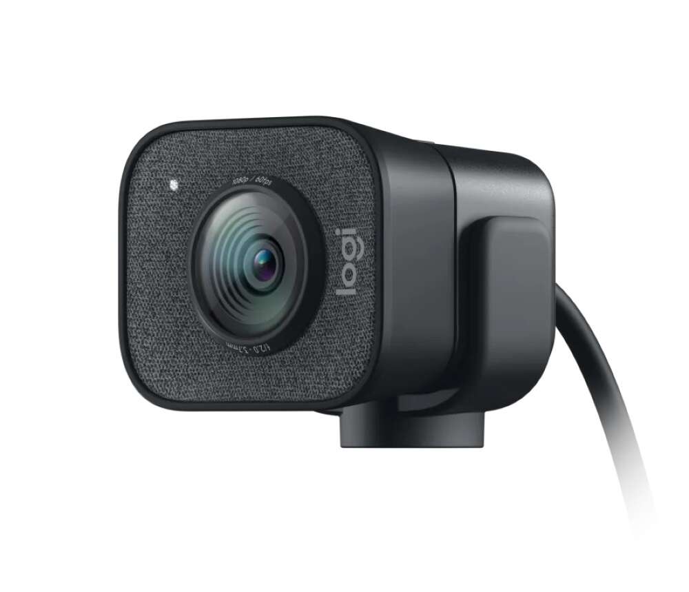 Logitech webkamera - streamcam 1080p mikrofonos, grafitszürke