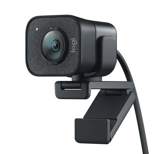 Logitech StreamCam Графитено сиво - 1080p уеб камера с микрофон