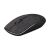 Rapoo M200 PLUS black wireless mouse angled view