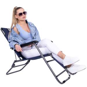 Springos kerti Napozószék