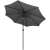 Parasol ogrodowy Springos 300cm, szary, widok pod kątem