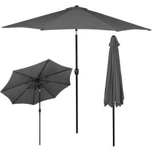 Springos nagibni vrtni suncobran 300cm - sivi