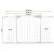 Springos white metal and plastic adjustable safety gate dimensions with extensions