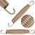 Springos Sprężyna do trampoliny 165 mm 51449062