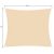 Springos 3x3m bézs négyszögletes napvitorla méretei