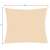 Springos 3x3m bézs négyszögletes napvitorla méretei