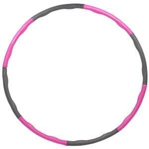 Springos Hulahop kruh 100cm #ružovo-sivá