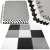Springos Sponge puzzle 179x179cm (9pcs 60x60cm) #black-grey 93398210
