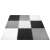 Springos Sponge puzzle 179x179cm (9pcs 60x60cm) #black-grey 93398210