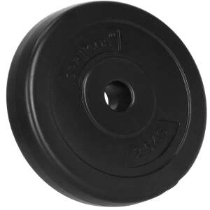 Springos Disc de greutate 2,5 kg #negru 52100869 Haltere, gantere si greutati