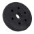 Angled view of Springos 1.25kg black weight plate