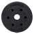 1.25 kg black weight plate for barbell or dumbbells