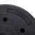 Springos 2.5kg weight plate, black, close-up