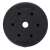Springos 2.5kg weight plate, black