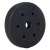 Springos 2.5kg weight plate, black