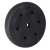 Springos 10kg weight plate, black, for home gym or fitness studio