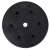 Springos 15kg weight plate, black, for home gym or fitness studio