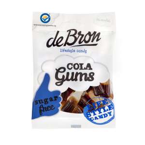 DeBron ’’cola-gums’’ cukormentes gumicukor 100 g 51456186 