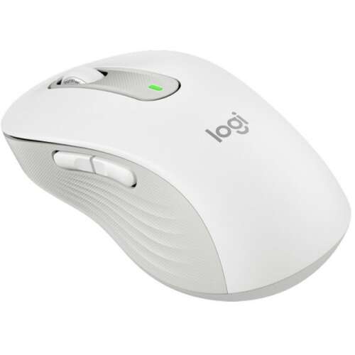 Logitech Signature M650 Large kabellose Maus, gebrochenes Weiß