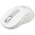 Angled view of Logitech Signature M650 Large wireless mouse in off-white