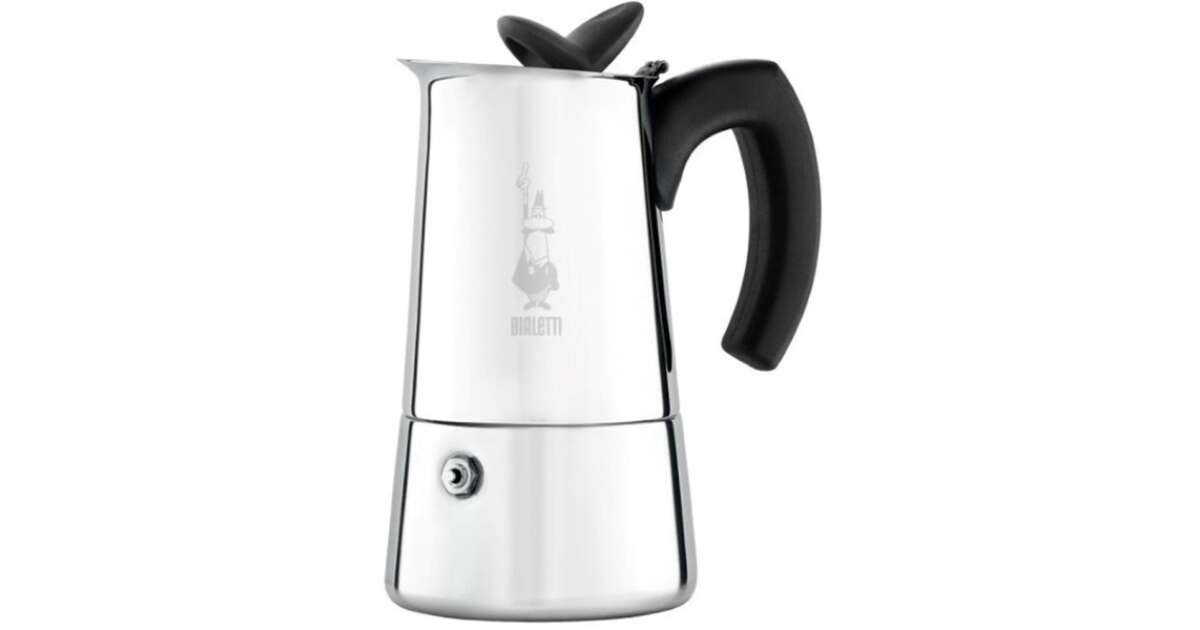 Bialetti Musa 4 személyes inox kotyogós kávéfőző Pepita.hu