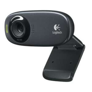 Logitech C310 HD webcam, black, 720p HD video calling, built-in microphone - Logitech Webcam