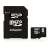 Silicon Power 8GB Micro SD Card with SD Adapter, Class 10